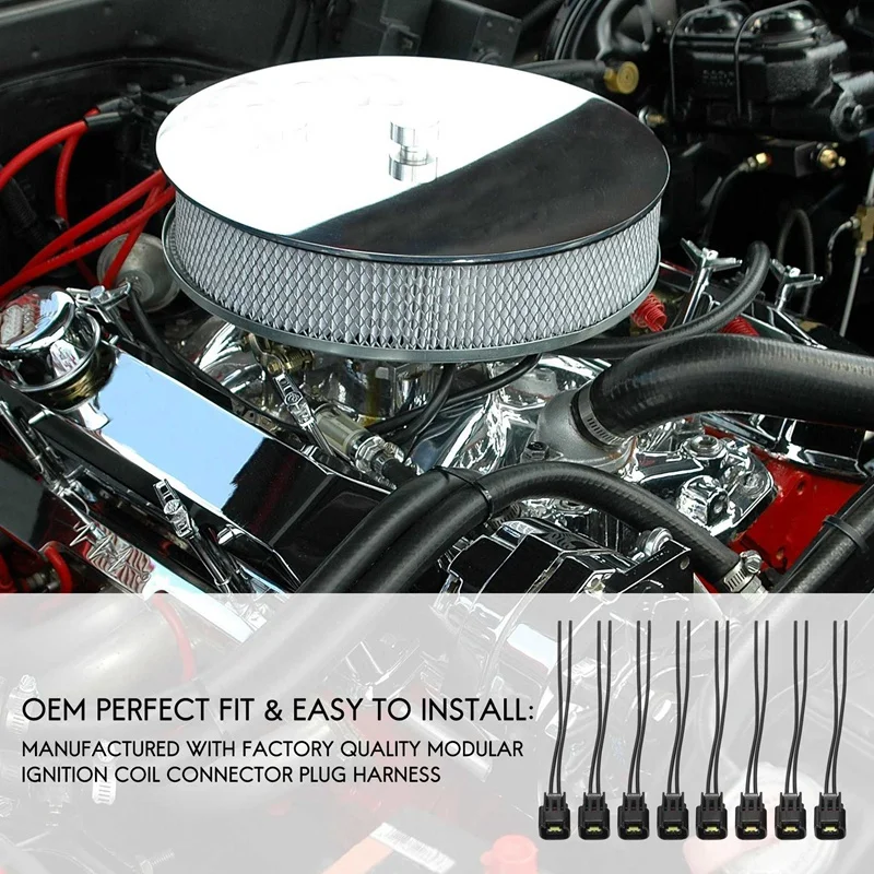 8 шт. коннектор катушки зажигания для Ford 4.6L 5.4L 6.8L Mustang Cobra SVT F150 F250 E150 Lincoln Mazda Suzuki