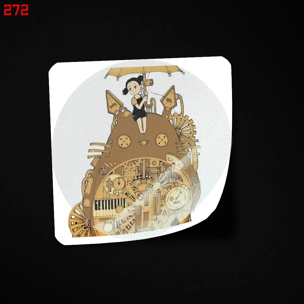 

Наклейка TOTORO 00272 для ноутбука, декор для спальни, автомобиля, милый мультяшный модный чемодан для общественных мест