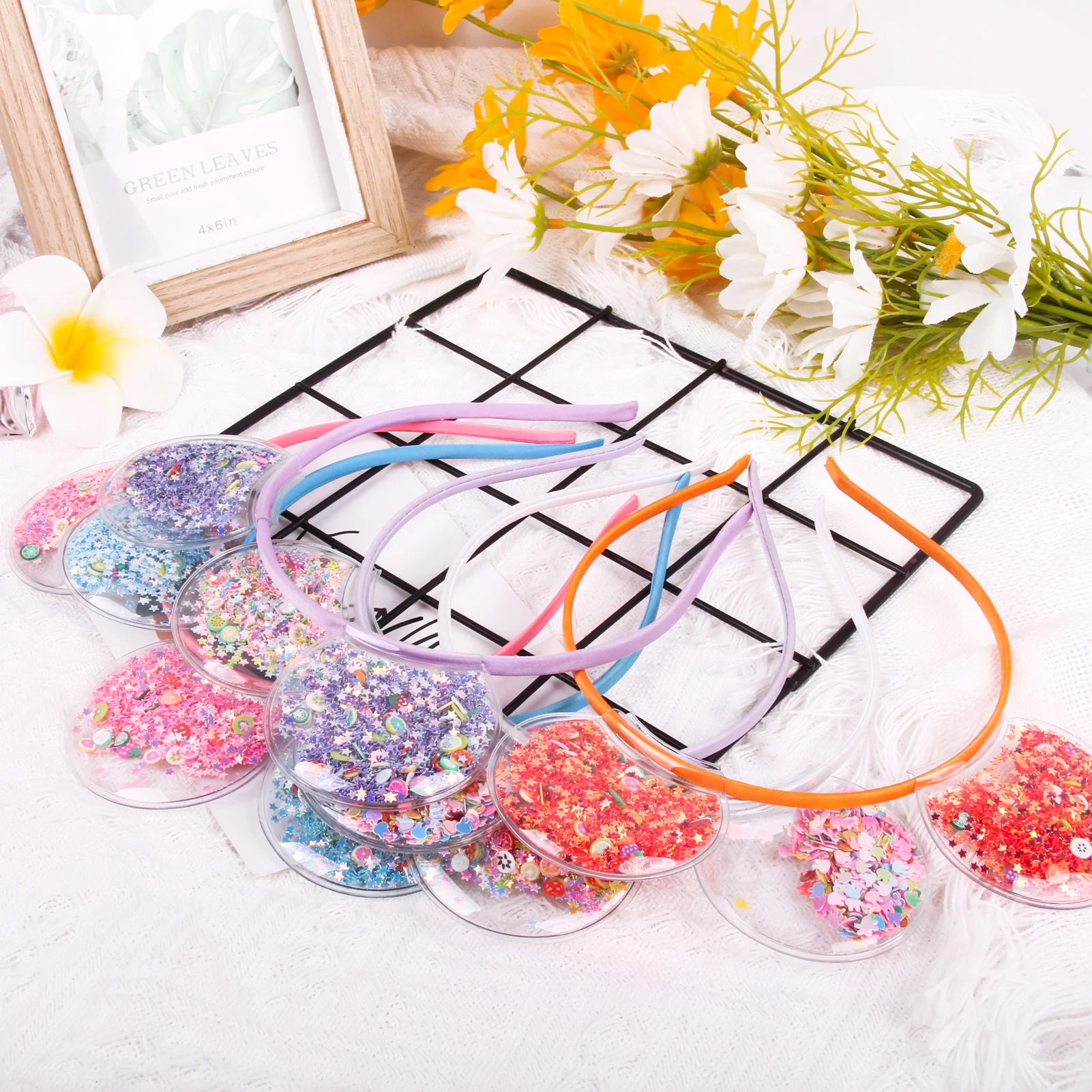 Повязка на голову с кошачьими ушками и бантом |