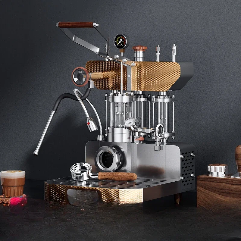 6/6 Мини Ручной пресс кофемашина для домашнего и коммерческого использования