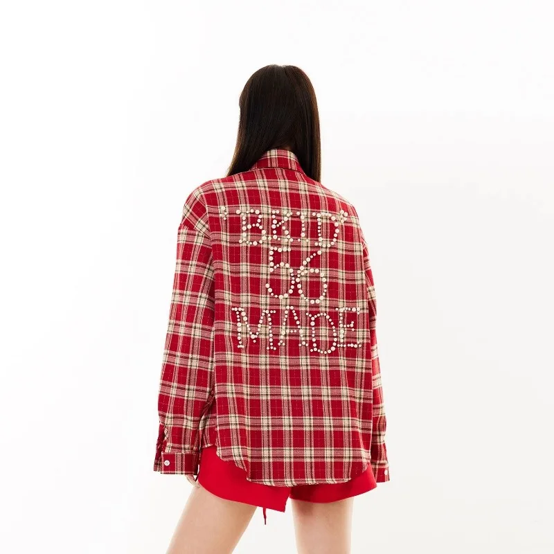 Винтажная блузка женская рубашка одежда уличная мода пальто в стиле хип-хоп с