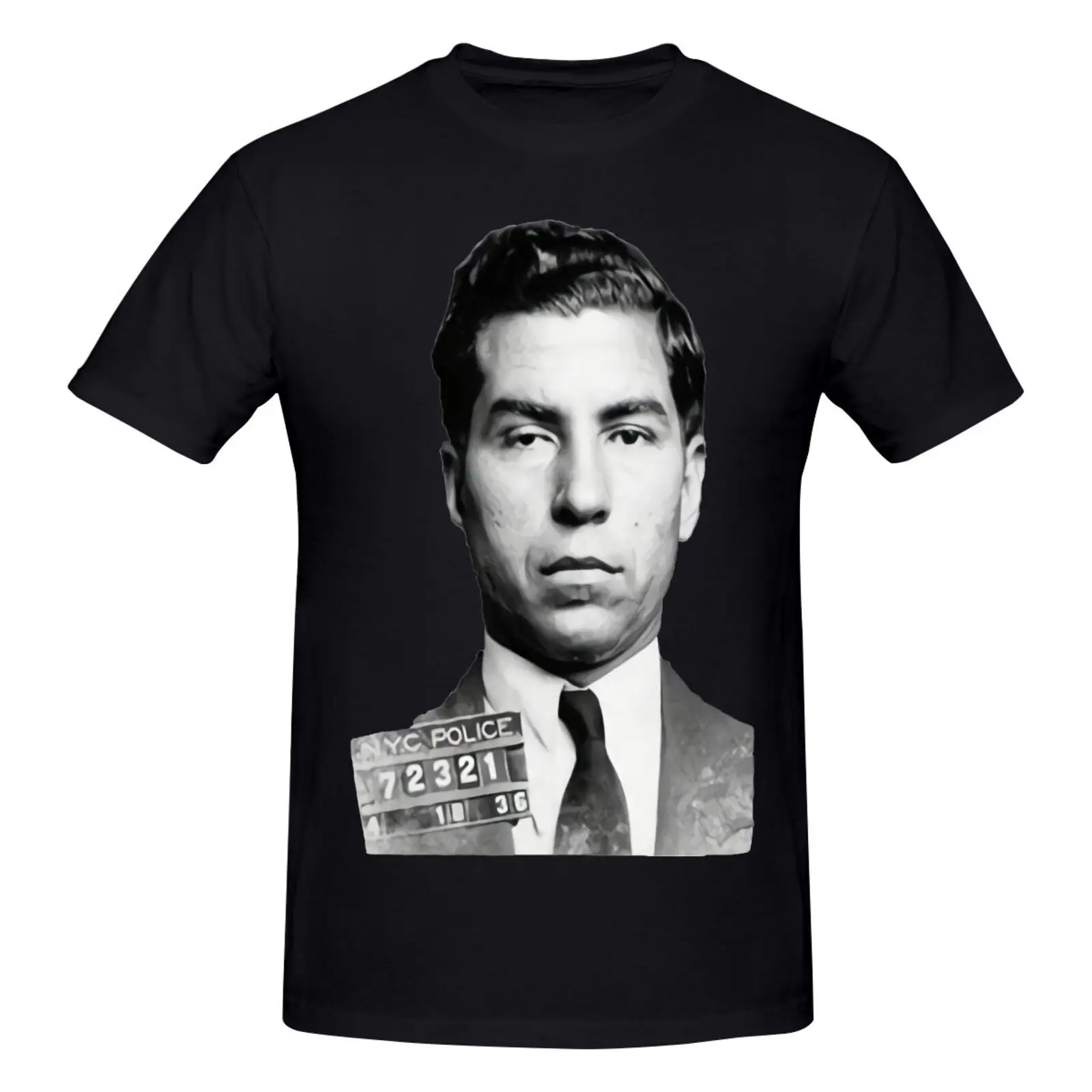 

Lucky Luciano T Shirt For Men T-Shirts With Short Sleeves Tshirts For Men Men's T-Shirt T-Shirts Man Mens Clothes Men's Shirts