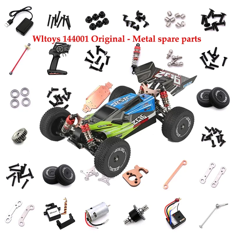 WLtoys 144001 RC автомобиль оригинальные детали мотор поворотный рычаг волновая