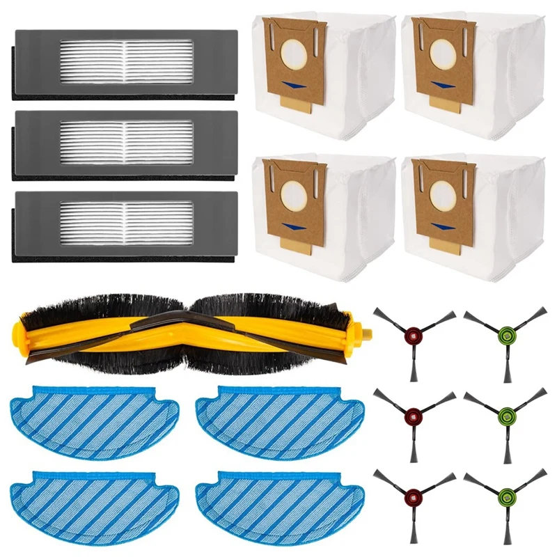 Для робота-пылесоса ECOVACS DEEBOT OZMO T8 AIVI MAX N8 Pro + основная боковая щетка Yeedi Vac Hepa фильтр
