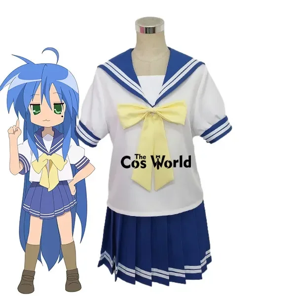

Lucky Star Izumi Konata короткий рукав; Моряк костюмы для косплея