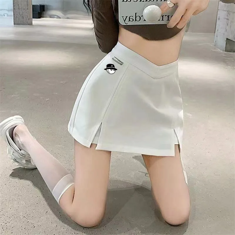 

Women's Golf Skirt, Pleated Shorts, Summer, 2023