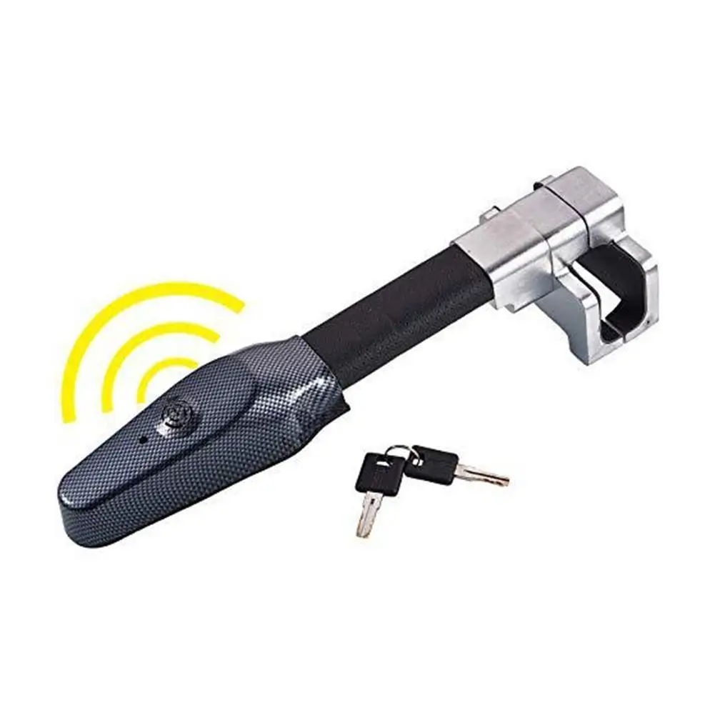 

Universal Car Steering Wheel Lock Security Car Anti Theft Safety Alarm Lock Retractable Anti Theft Protection T-Locks