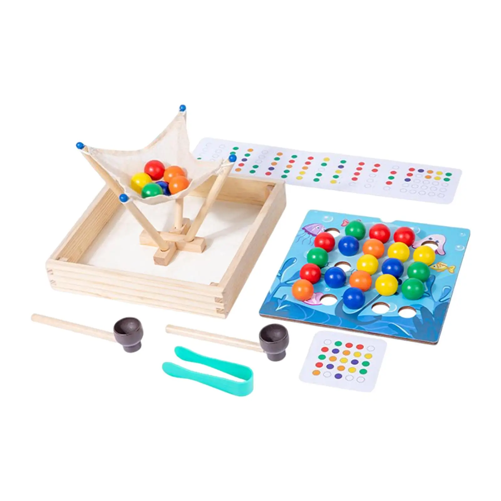 

Board Bead Game Learning Math Games Color Sorting Matching for Activity Gift