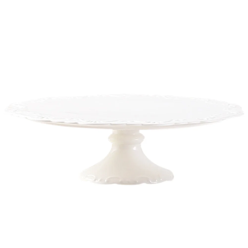 

Cake Stand Cookie Cake Cupcake Decorating Supplies Cupcake Holder Dish Ceramic Salad Plate Ceramics Cake Turntable Stand Baby