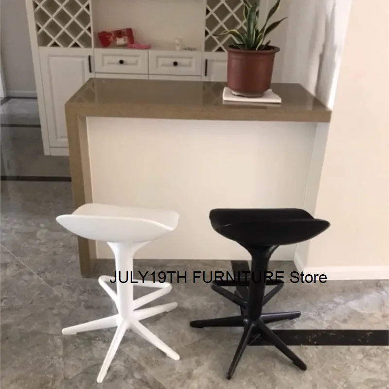 Современный простой европейский шарнирный барный стул передний кассир высокий