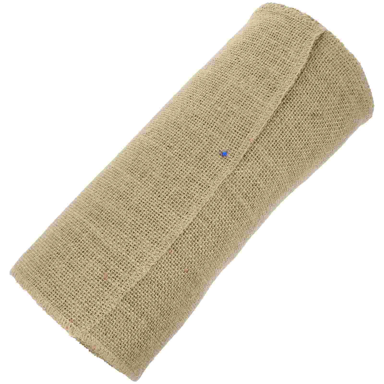 Скатерть из мешковины Гессен для кофе Хлопково-льняные свадебные бегуны в