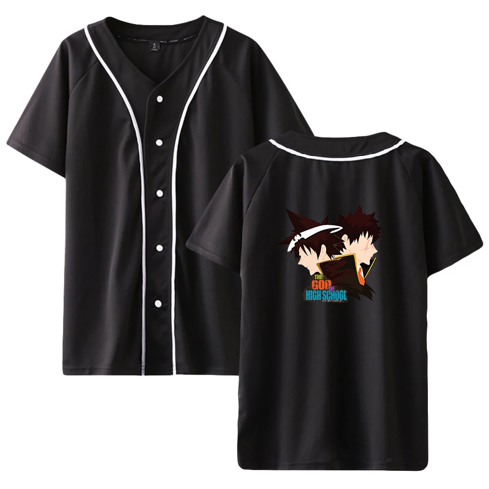 

The God of High School Baseball T shirts Unisex Summer Short Sleeve Fashion T-shirt Women Men Casual Streetwear Anime Clothes