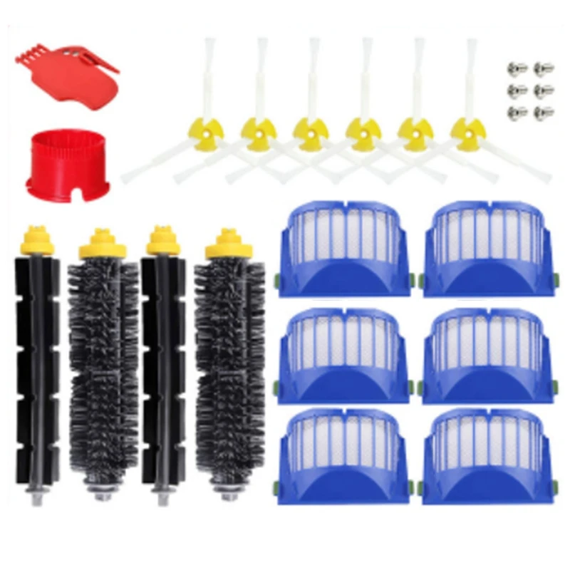 

Top Sale Replacement Parts For Irobot Roomba 614 620 671 692 Robot Vacuum Cleaner Accessories Main Brush Side Brush Hepa Filter