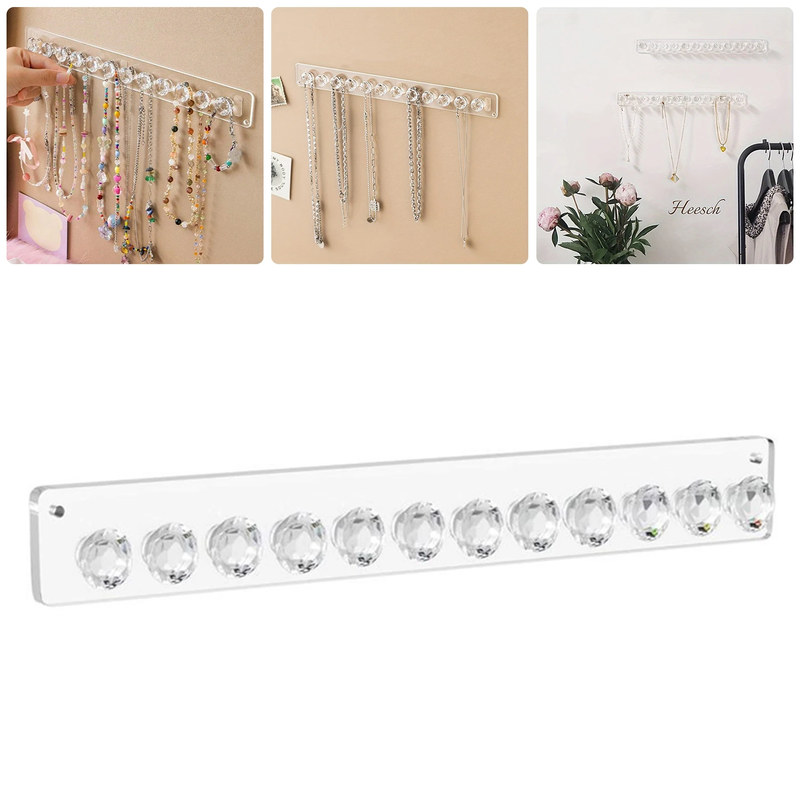 Акриловая подставка для сережек аксессуары хранения ювелирных изделий