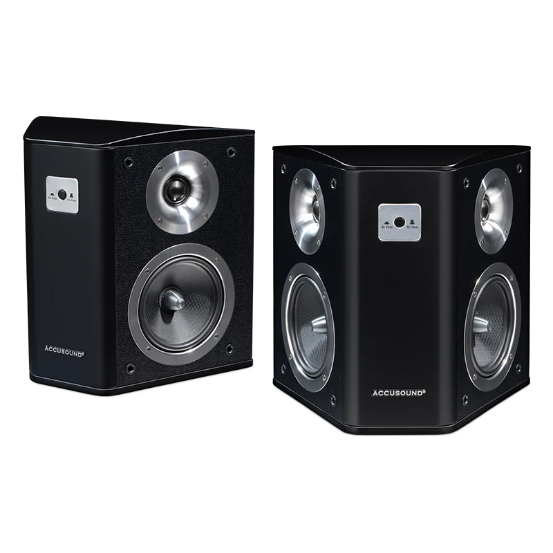 

Accusound Bipole/Dipole Surround Sound Speakers for Home Theatre System| Horn Tweeter | Wall-Mountable | Pair |Drop Shipping