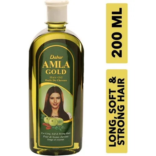 Весеннее травяное масло для волос Dabur Amla Gold ухода за волосами 200 мл |