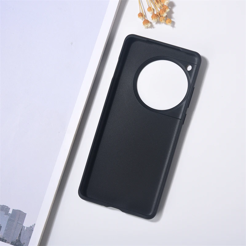 Оригинальная искусственная кожа для Oneplus 12/11/Ace3 One Plus 1 + 12 роскошный шелковистый