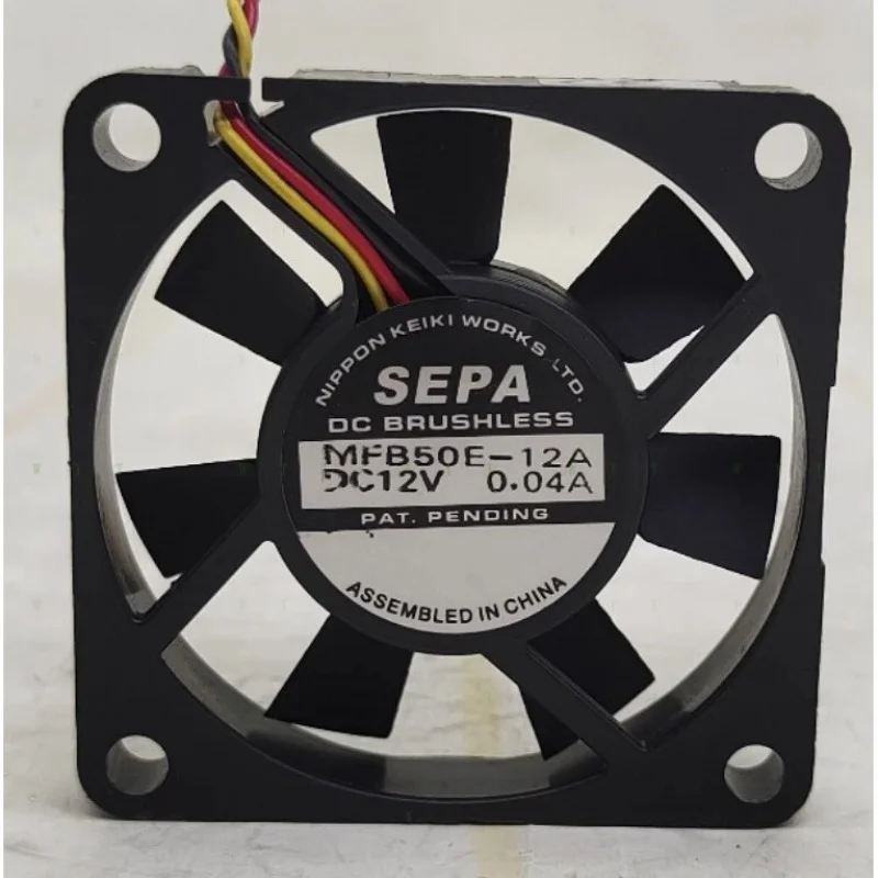 Фото H 1 шт. SEPA MFB50E-12A 5010 12 В 0,04 А 5 см ультра тихий охлаждающий вентилятор №1