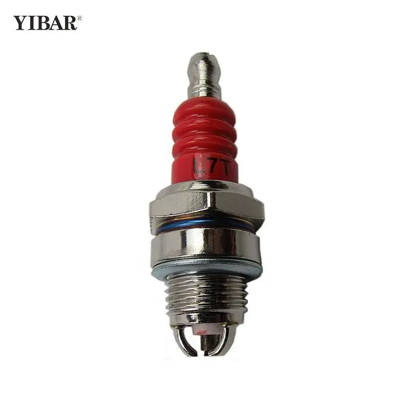 

3-sided Pole Spark Plug L7T 2 Stroke Electrode Gasoline Chainsaw Brush Cutter Engine 2500 3800 4500 5200 Replace Accessories