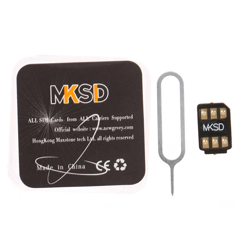 

1PCS MKSD Adhesive Card Sticker 3M Glue For All Carriers 4G Mode ICCID For iPhone 6 6S 7 8 11 X XR XS Max Plus SE for 6S-11PM