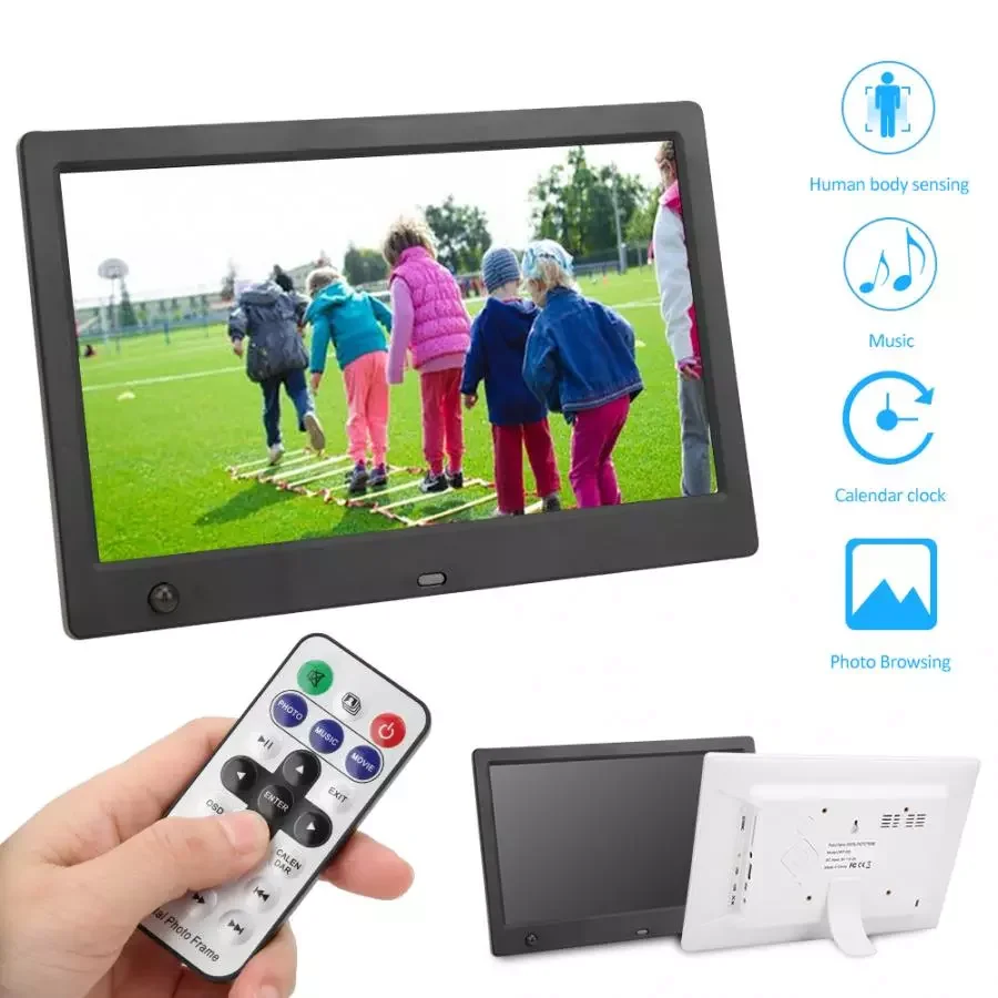 Новый 10-дюймовый экран IPS подсветка HD 1024*600 цифровая фоторамка электронный альбом