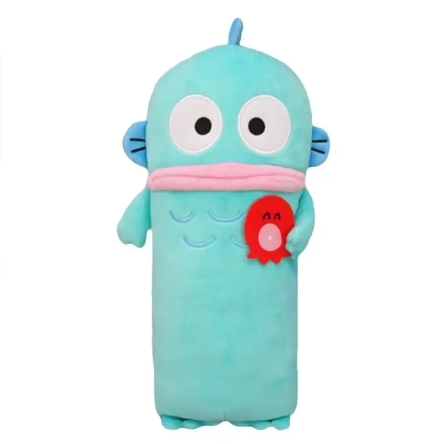 

Sanrio Genuine Mermaid Handton Little Water Monster Ugly Fish Long Doll Pillow Cute Stuffed Animals Kawaii Plush