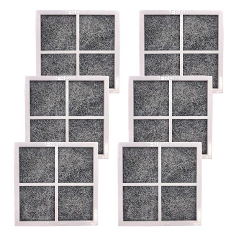 

6 шт. сменный воздушный фильтр для холодильника LG LT120F Kenmore Elite 469918 Adq73214402, Adq73214404
