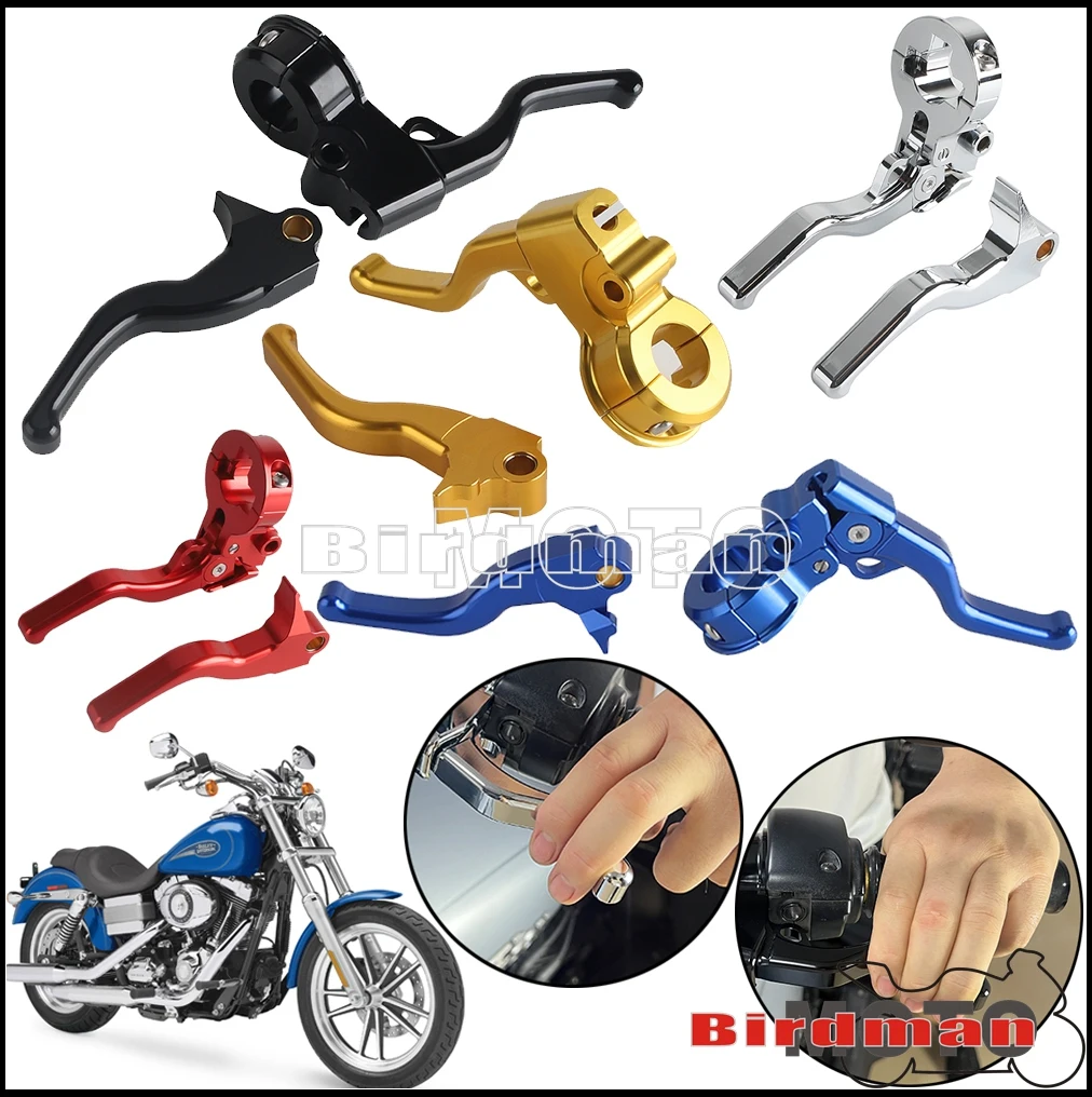 Мотоциклетный тормозной рычаг с ЧПУ Easier Pull для HARLEY Dyna FXR2/3/4 CVO/SE 1999-2000 руля
