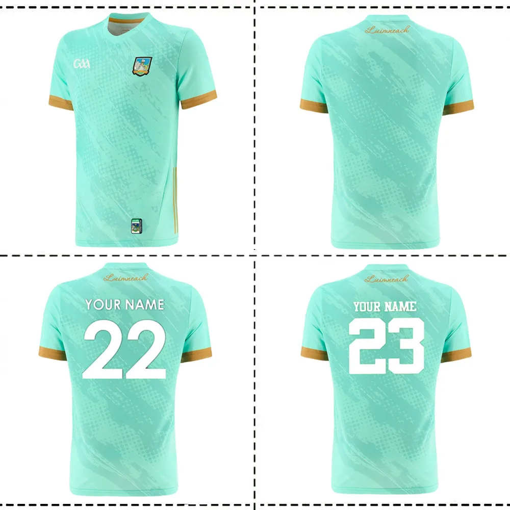 

2023 Limerick GAA Goalkeeper Jersey 2023/24 IRELAND LIMERICK TRAINING RUGBY JERSEY size S--5XL