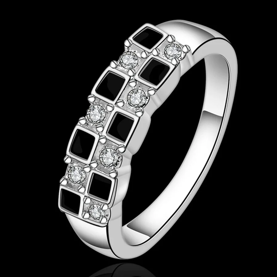

Fashion women Silver color Rings jewelry elegant beautiful pretty nice , for women lady wedding free shipping