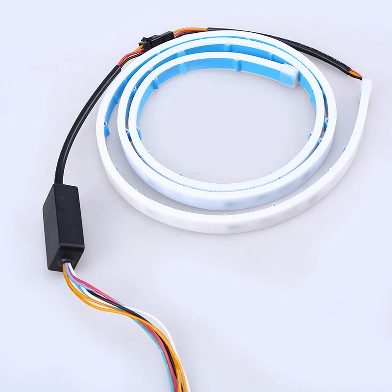 Светодиодная цветная лента POSSBAY 1 2 м RGB для багажника автомобиля поворотный свет