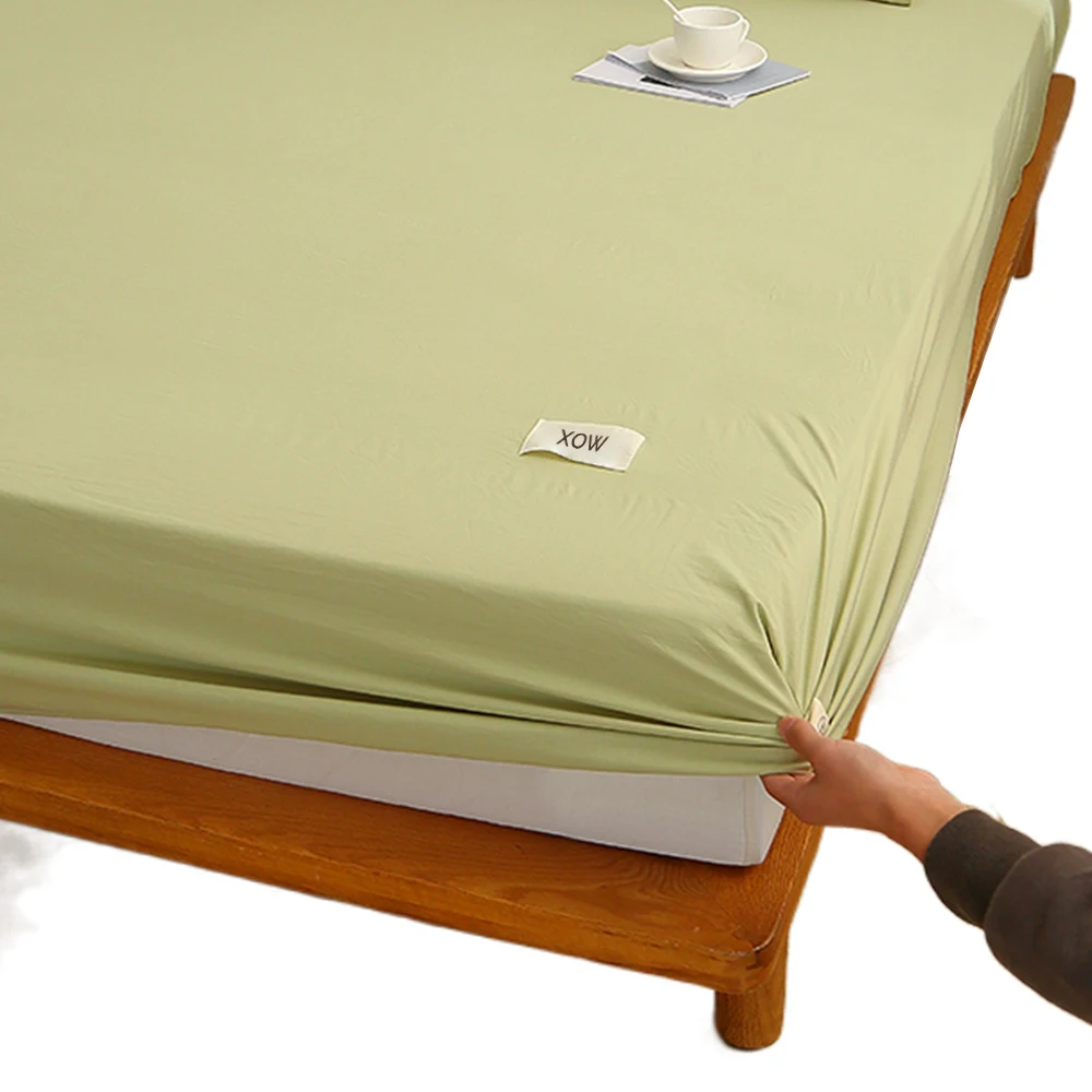 Простыня Натяжная XOW простыня хлопковая односпальная 1000 нитей 16 дюймов с