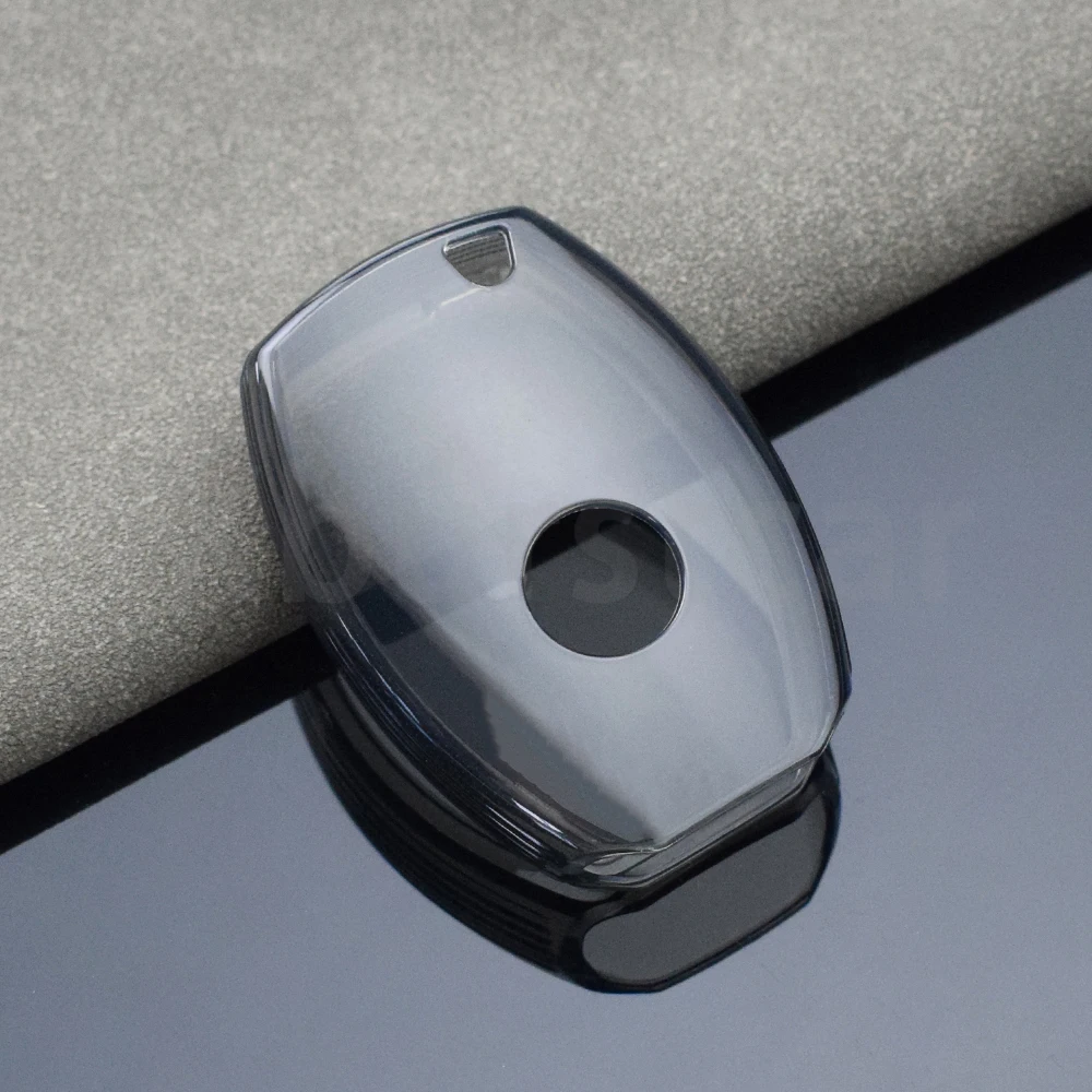 

Прозрачный чехол для автомобильного ключа Mercedes Benz W204 W205 W212 GLA R SL Class GLK GL SLK SLC AMG SLK GT CLS GL GLS SLS SLK TPU