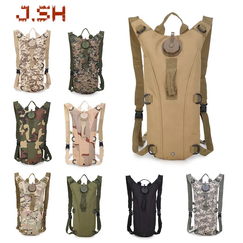 Junsheng Water Bag Backpack Foreign Troops Camouflage Bicycle Riding Bag Sports Eva Inner Tank Tactical Water Bag Backpack