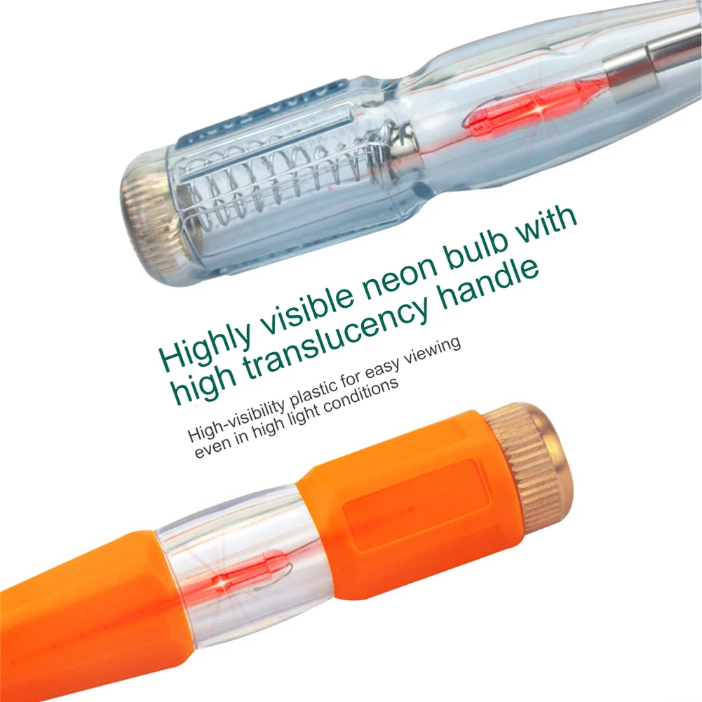 

Copper Cap Testing Pencil Special Hardware Tools Compact Structure Light Weight Screwdriver Current Test Household Voltage Test