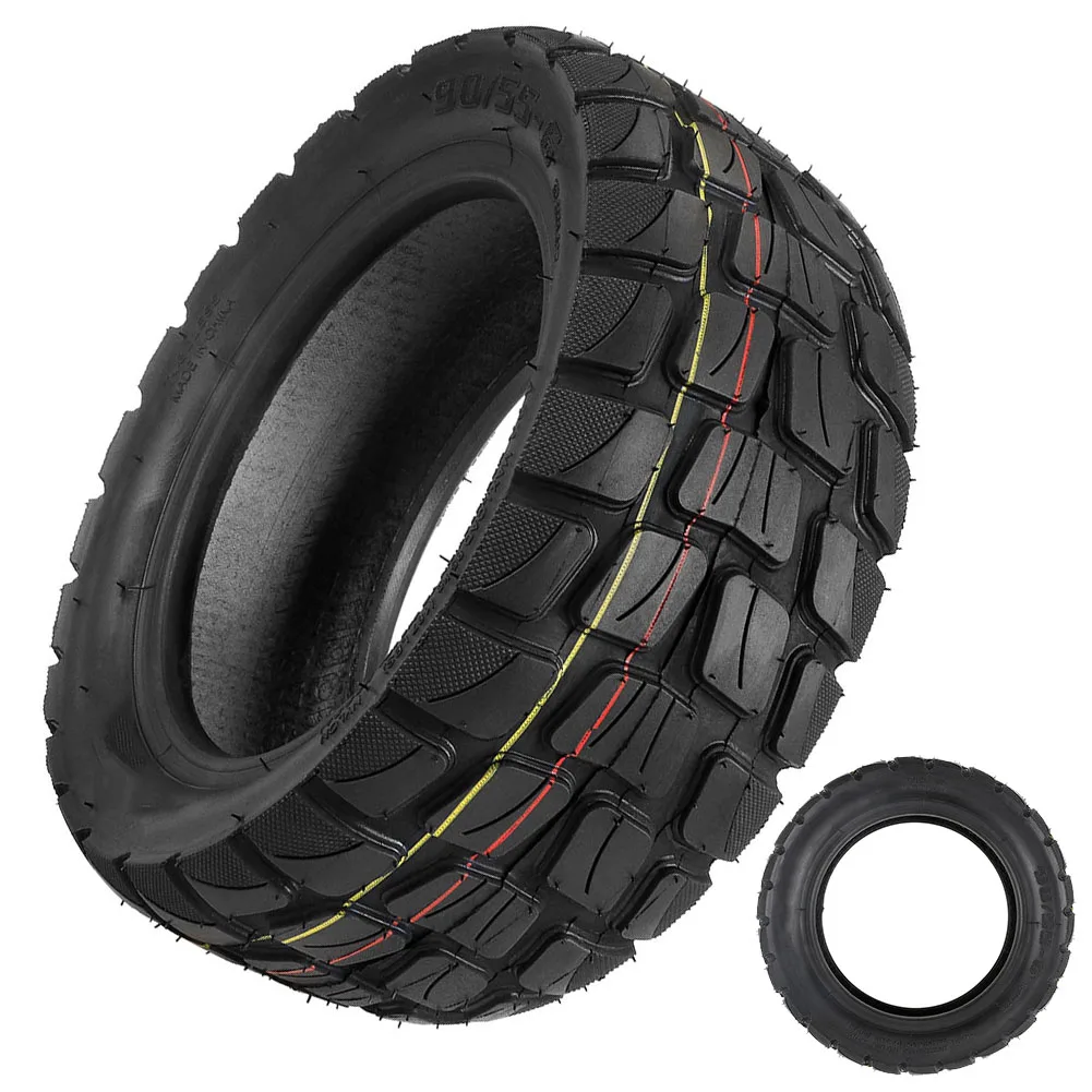 

10 Inch 10X3.0 Electric Scooter Tubeless Tyre 90/55-6 Off-Road Tire 80/65-6 Rubber Tires Replace E-Scooter Tire Parts Accessorie