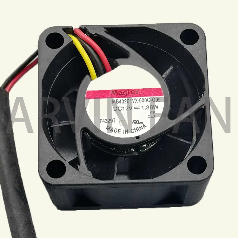 MB40201VX-000C-A99 4020 12V 1,38 W осевой вентилятор охлаждения