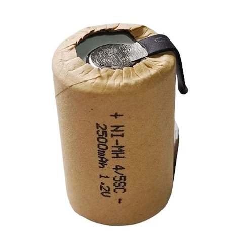 4/5SC NI-MH 1,2 В аккумуляторная батарея 2500 мАч 4/5 sc nimh ячейка со сварочными выступами для электробритвы