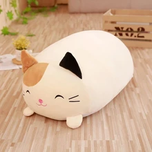 부드러운 동물 만화 고양이 베개 쿠션, 사랑스러운 토끼 박제 개 토토로 펭귄 돼지 개구리 봉제 장난감, 생일 선물, 인기 20 cm, 28cm