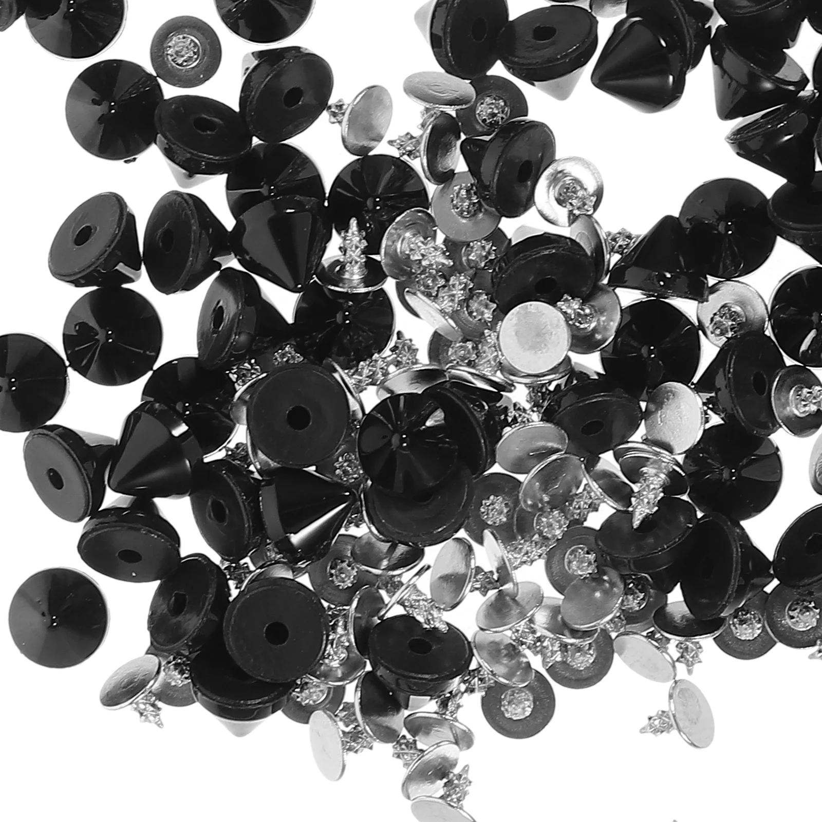 

Studs Rivet Spikes Punk Rivetsspike Clothing Crafts Kit Cone Diyaccessoriesbullet Crafting Clips Fasteners Bead Craft Decorative