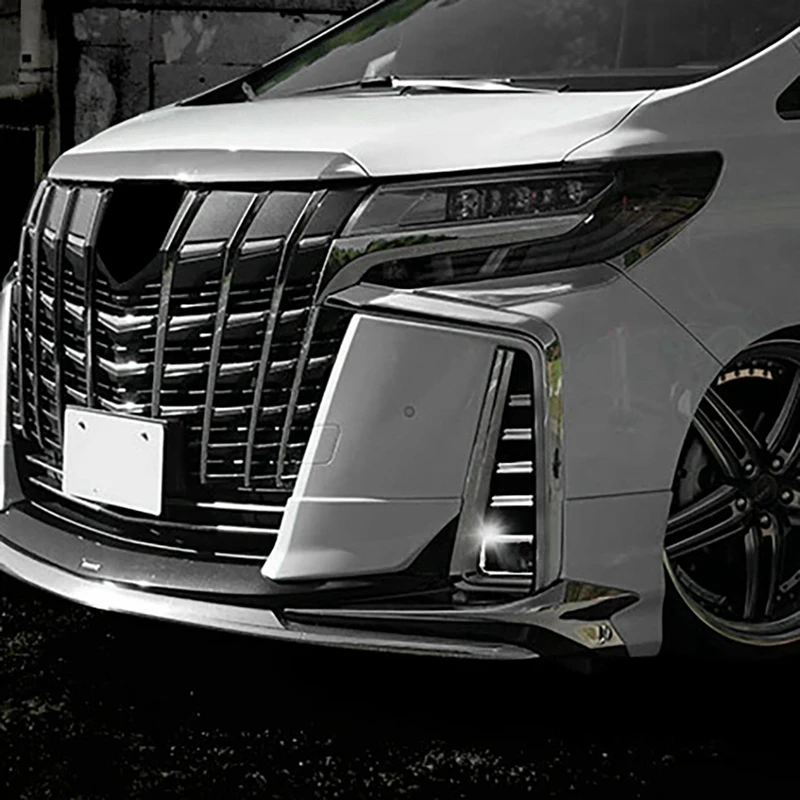 40X для Toyota Alphard 30 серия передний бампер отделка защитная полоса противотуманная