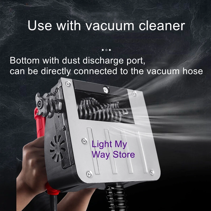 Full-automatic dust-free putty powder spraying wall grinder electric wall planer wall shovel wall plasterer enlarge