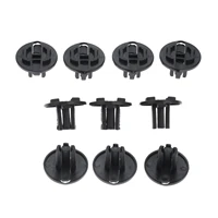 10pcs black headlight fastener clips quality plastic manufacturer part number 124 821 05 20 part number 1248210520 car parts