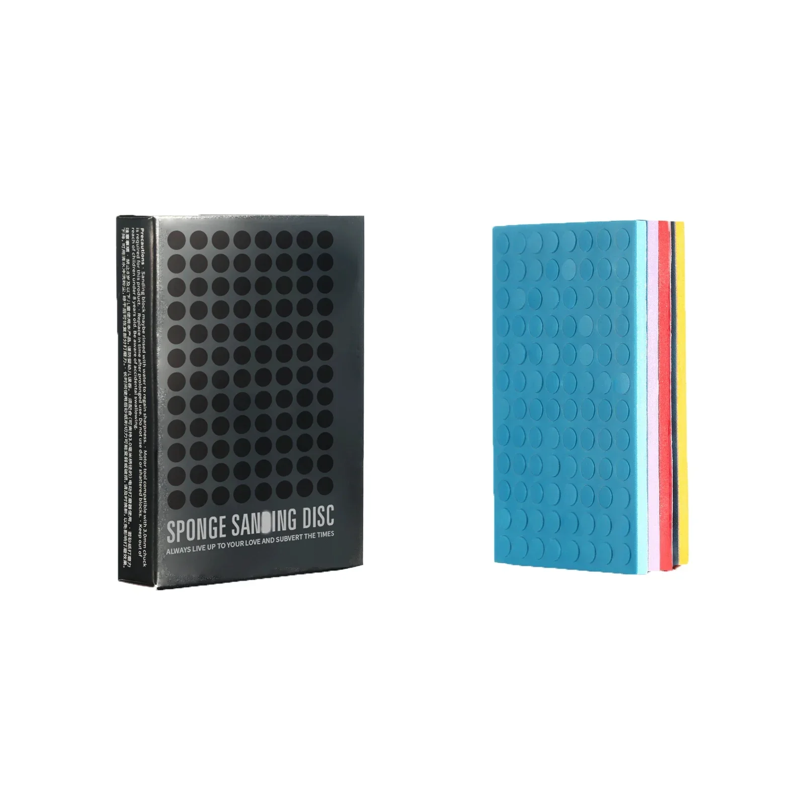 Новый DSPIAE SS-C01 SS-C02 Губка наждачная бумага Двусторонняя абразивная модель