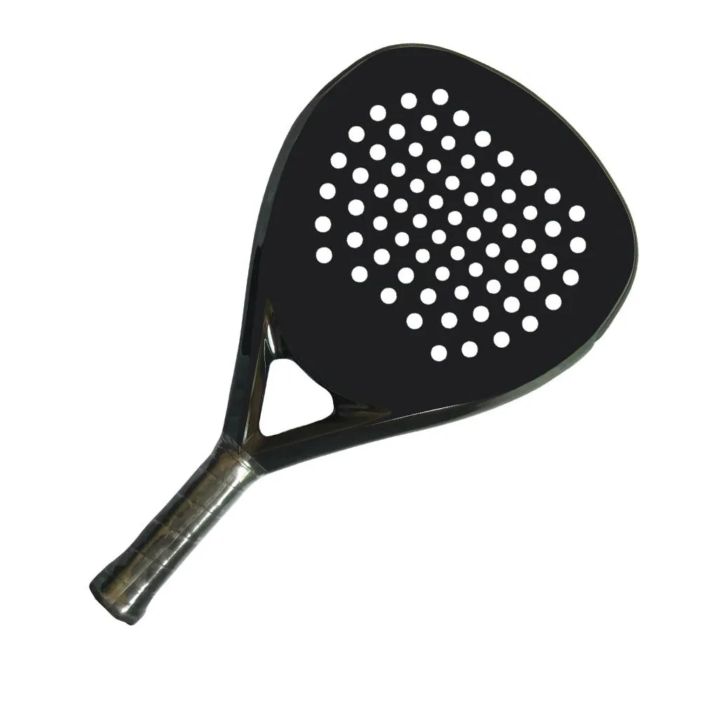 

1pcs Beach Tennis Racket Carbon Fiber Beach Tennis Paddle EVA Core 38mm Soft Face Tennis Racquet High Structure Stable