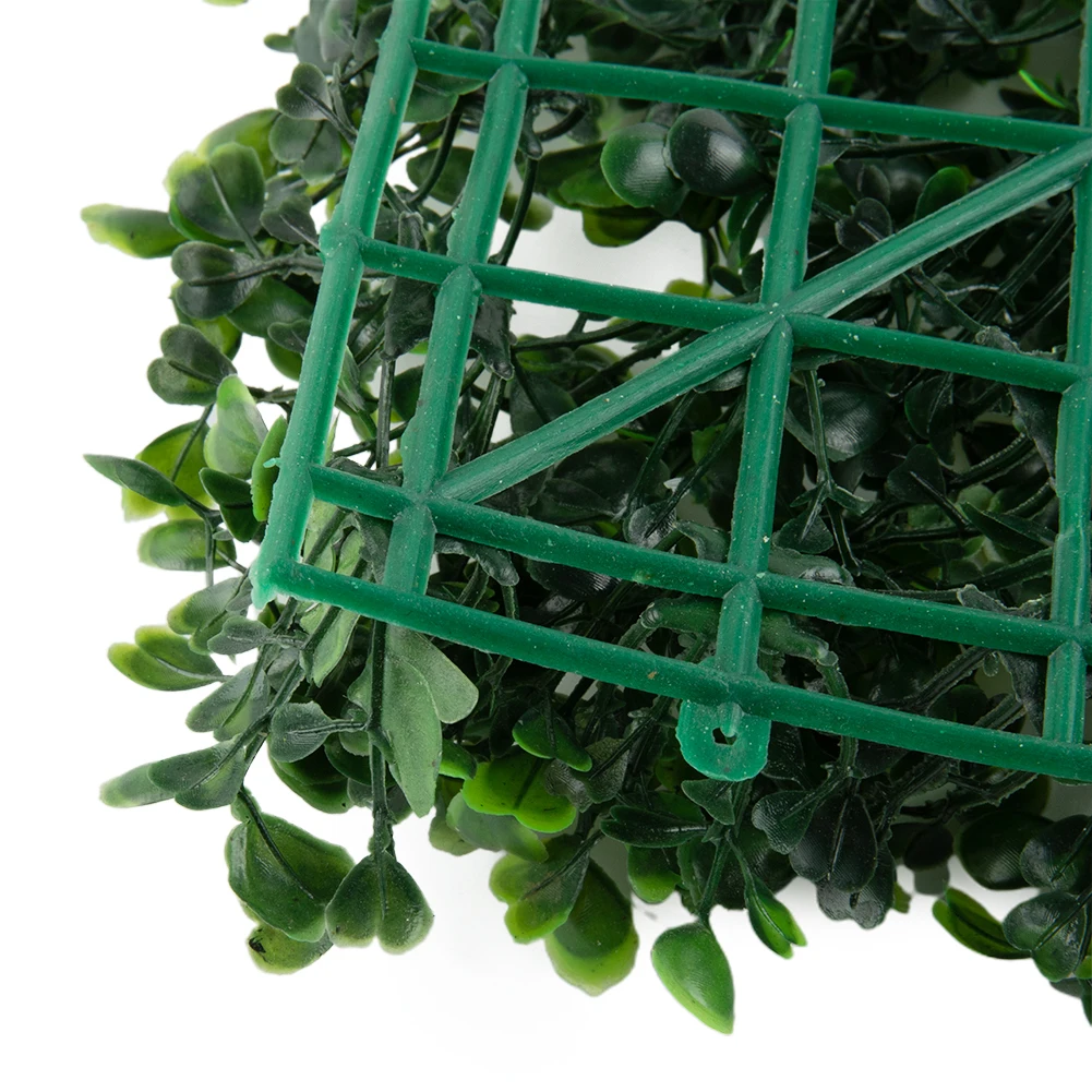 

Grass Mat Simulated Lawn Greenery Panels Lawn Lengthened Artificial Plant Fence Man-made Polyethylene Uv Resistant