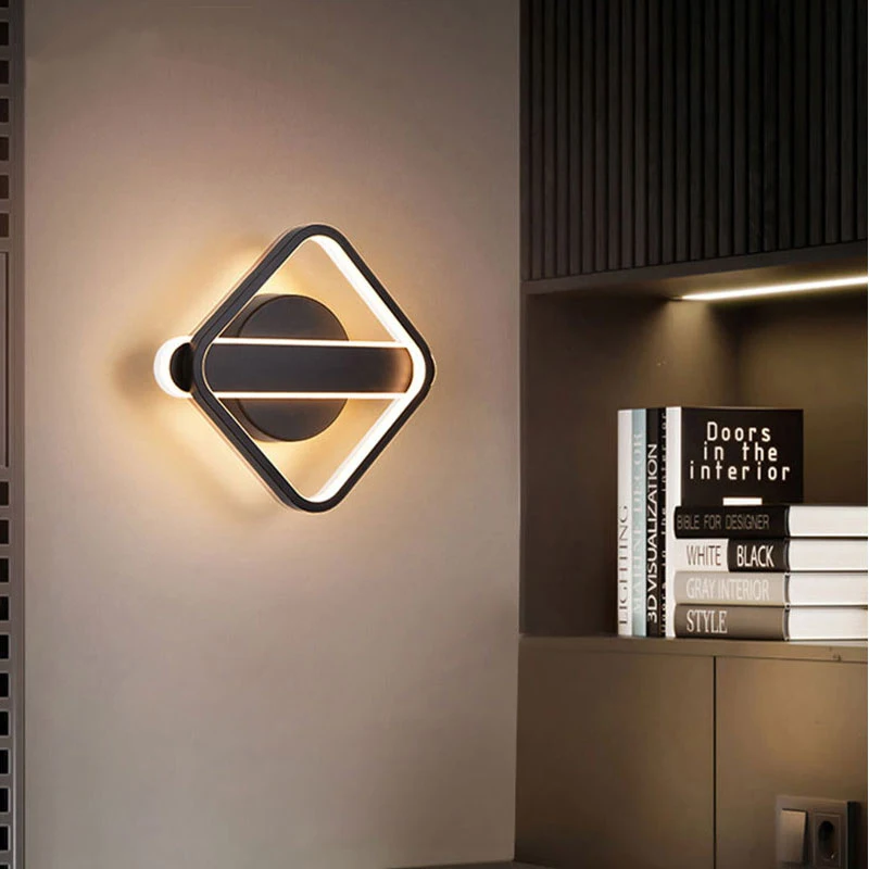 

Luminaire Led Wall Lamp Indoor Light For Bedroom Reading Lamp Living Room Wall Light Wall Decor Nordic Lustre Sconce Decoration