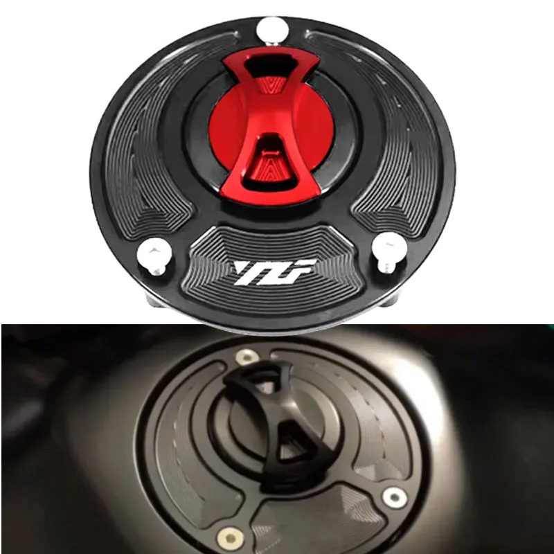 YZF крышка топливного бака мотоцикла алюминиевые аксессуары с ЧПУ для YAMAHA R1 R1M R7 R6