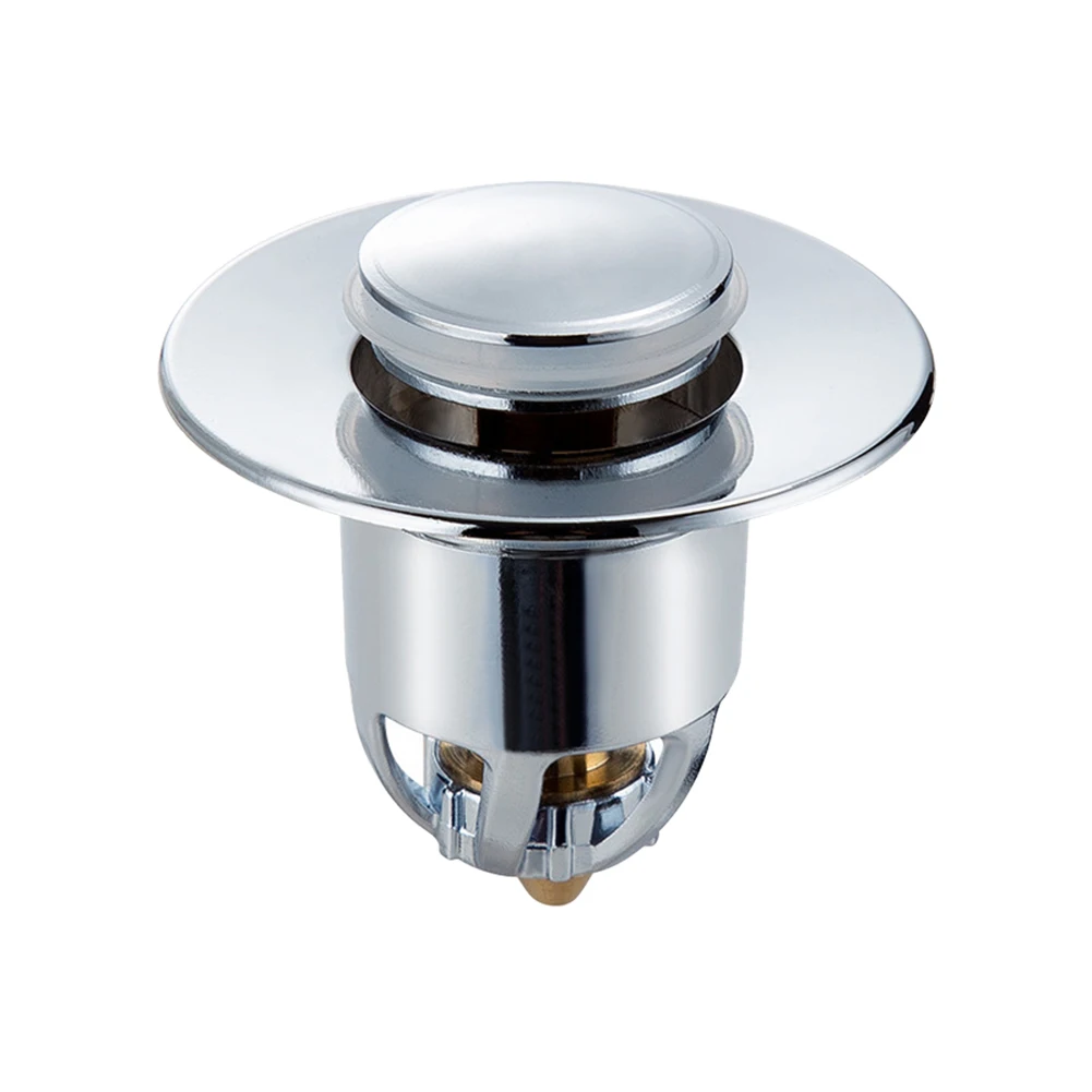 

Wash Basin Leaking Plug Washbasin Basin Drainer Bouncing Core Press-type Deodorant Flip Plate for Kitchen Bathroom Supplies
