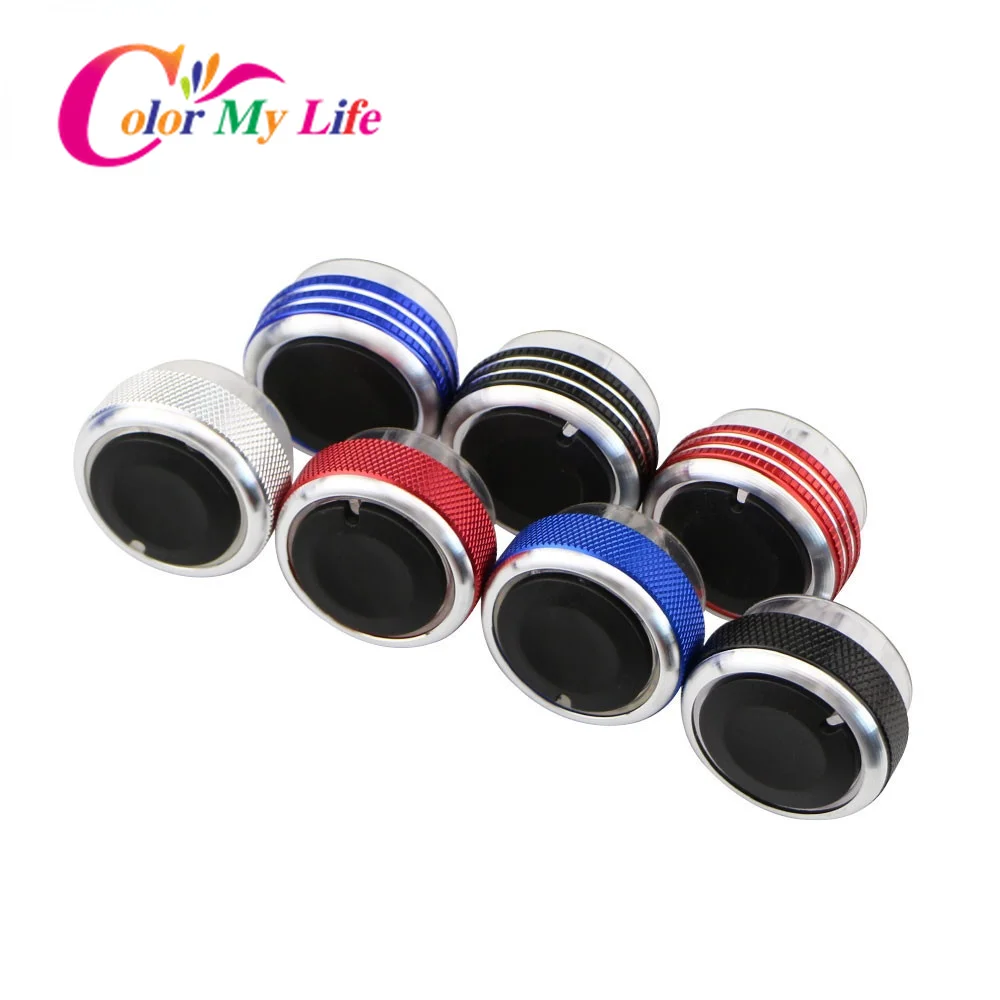 

3Pcs/Set Air Conditioning Switch AC Knob Car Heat Control Knob for Ford Focus 2 3 MK2 MK3 ST RS For Ford Mondeo Accessories